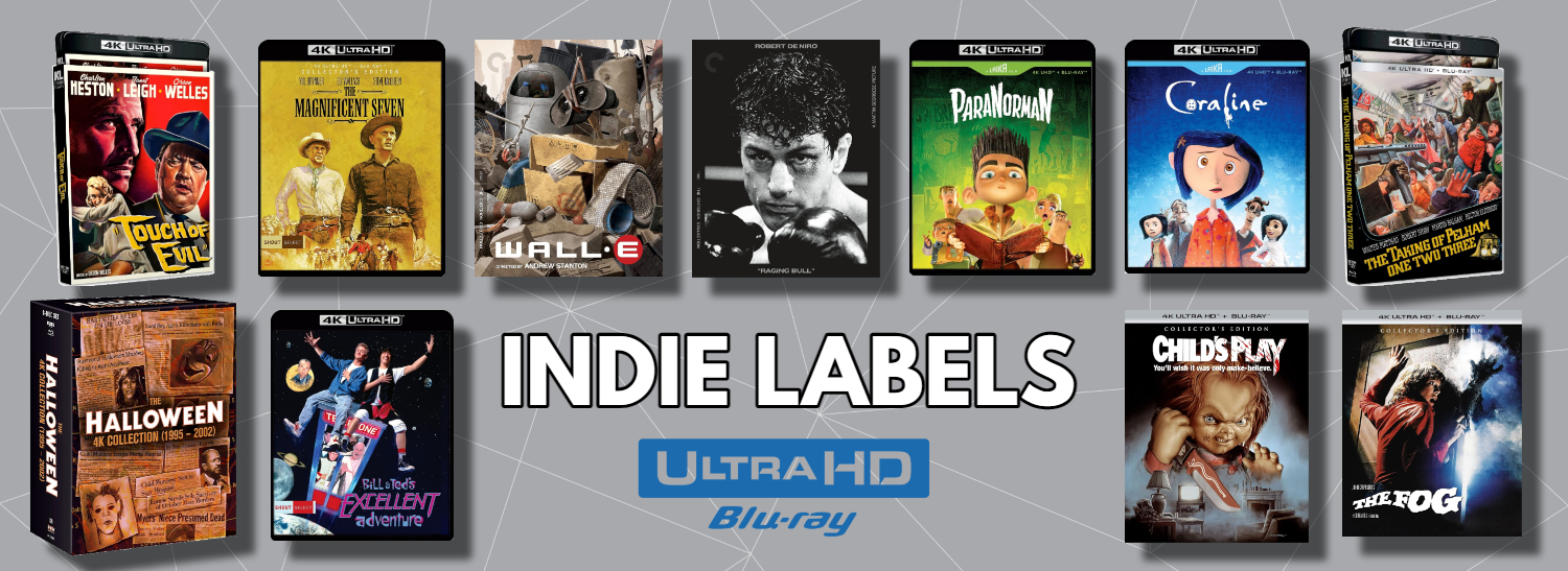 4K Ultra HD Blu-ray (Indie Labels)