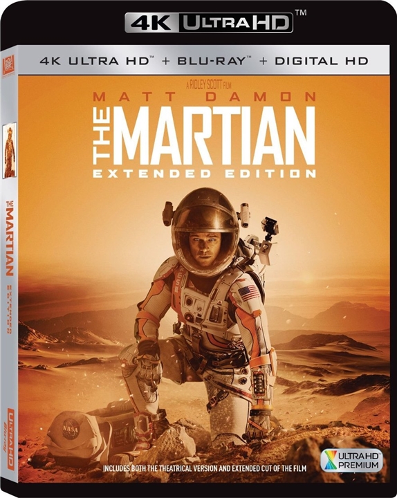 The Martian 4K (Extended Edition) (2015) 4K Ultra HD Blu-ray