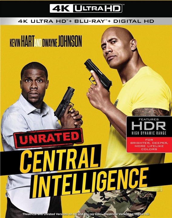 Central Intelligence (2016) 4K Ultra HD Blu-ray