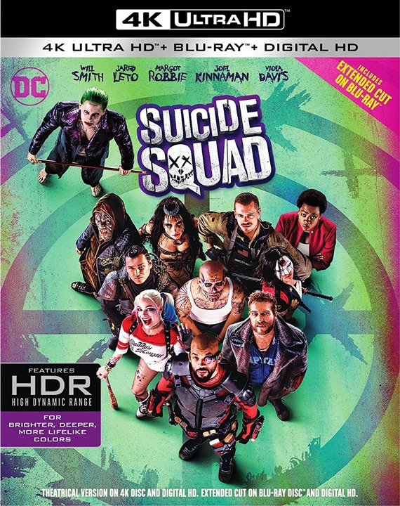 Suicide Squad 4K (2016) 4K Ultra HD Blu-ray