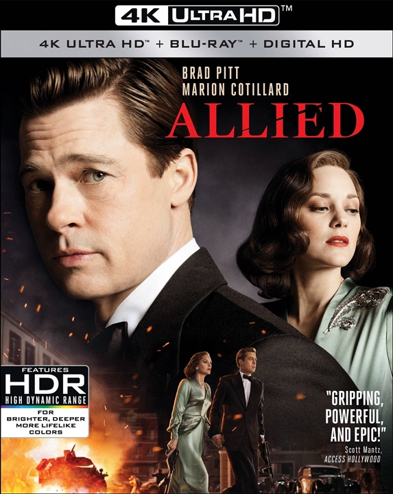 Allied 4K (2016) Ultra HD Blu-ray