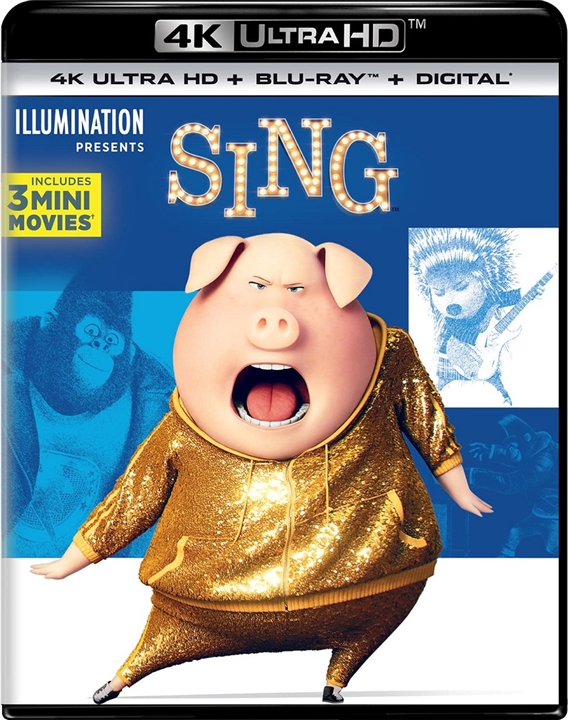 Sing 4K (2016) Ultra HD Blu-ray