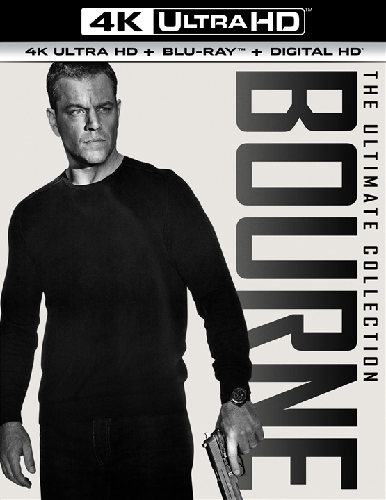 Bourne: The Ultimate Collection 4K (2002-2016) UHD Ultra HD Blu-ray