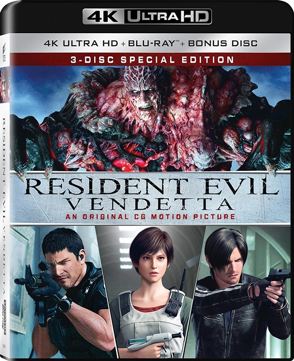 Resident Evil: Vendetta 4K (2017) UHD Ultra HD Blu-ray