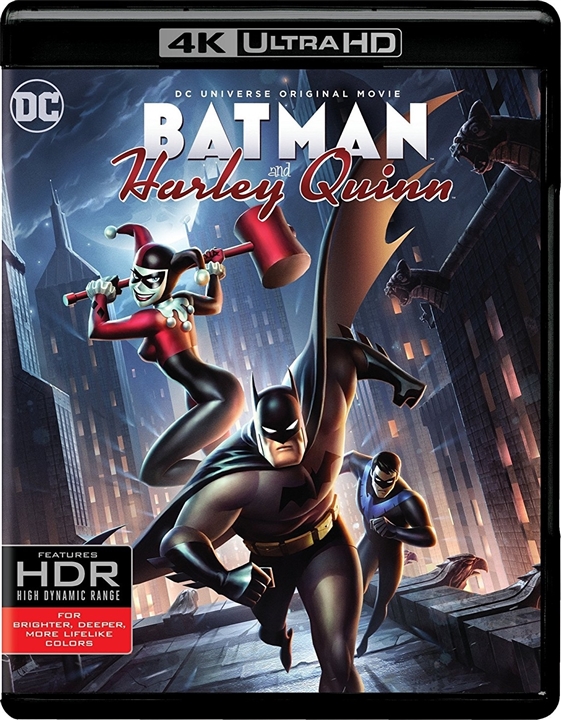 Batman and Harley Quinn 4K (2017) UHD Ultra HD Blu-ray
