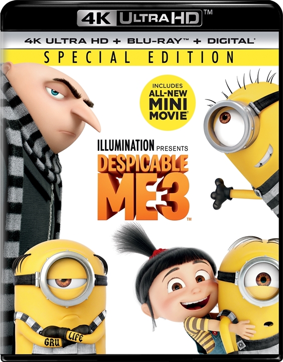 Despicable Me 3 4K (2017) Ultra HD Blu-ray