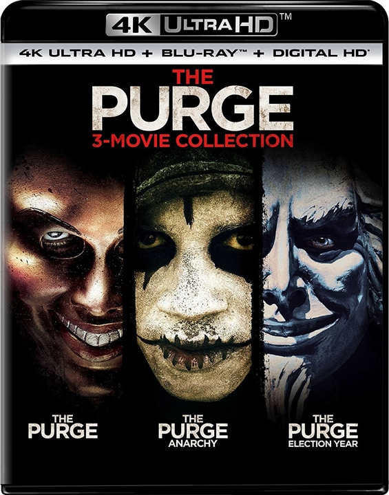 The Purge / The Purge: Anarchy / The Purge: Election Year 4K Ultra HD Blu-ray