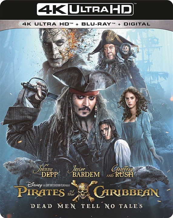 Pirates of the Caribbean: Dead Men Tell No Tales 4K (2017) Ultra HD Blu-ray