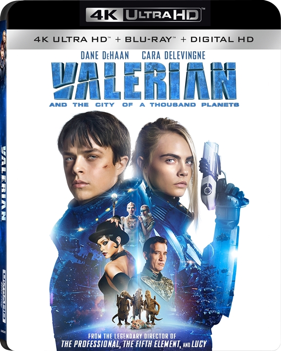 Valerian and the City of a Thousand Planets 4K (2017) UHD Ultra HD Blu-ray