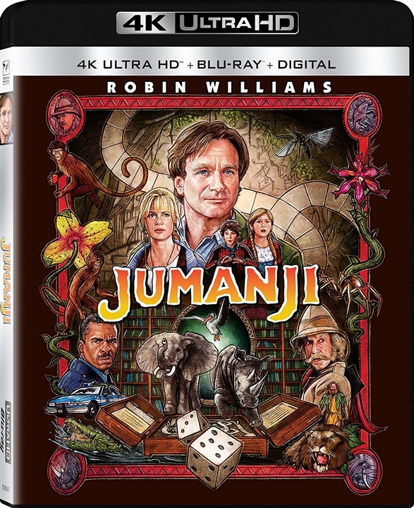 Jumanji 4K (1995) Ultra HD Blu-ray