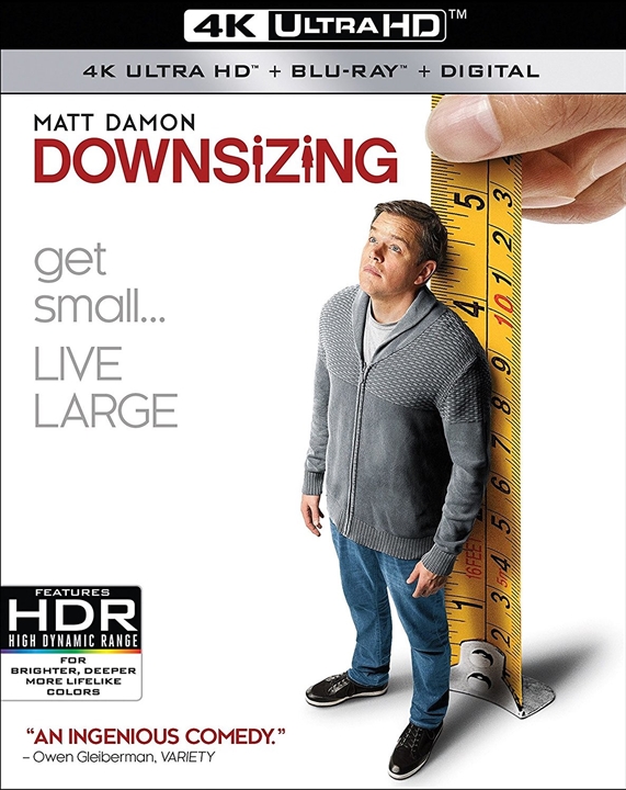 Downsizing 4K (2017) Ultra HD Blu-ray
