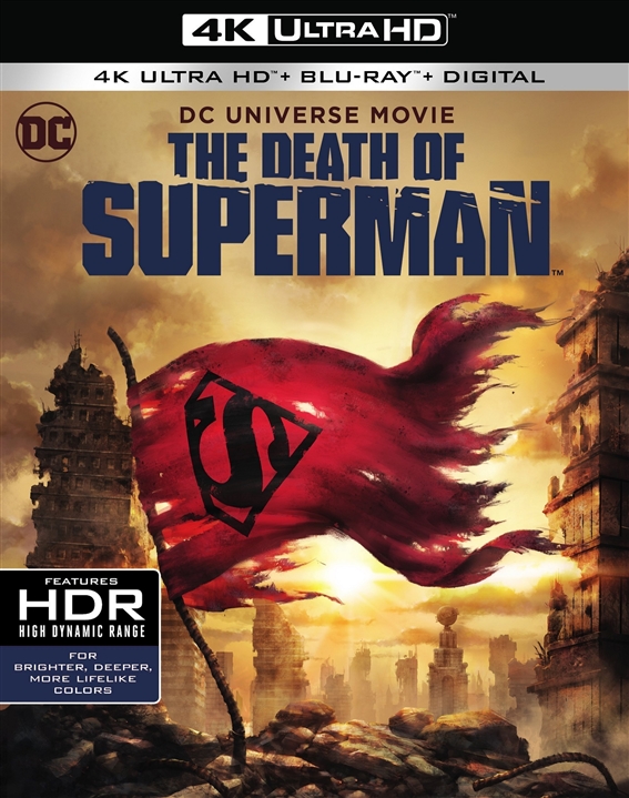 The Death of Superman 4K (2018) Ultra HD Blu-ray