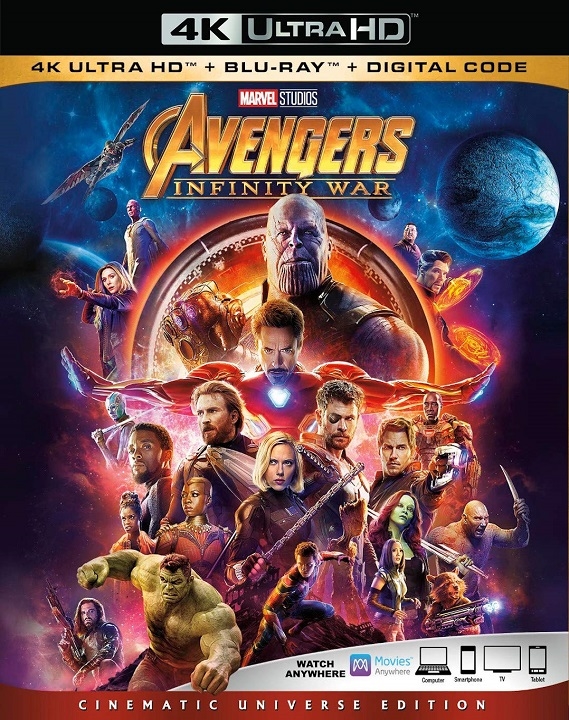 Avengers: Infinity War 4K (2018) Ultra HD Blu-ray