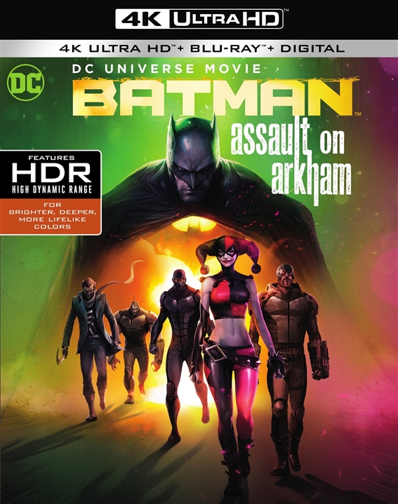 Batman: Assault on Arkham (2014) 4K Ultra HD Blu-ray