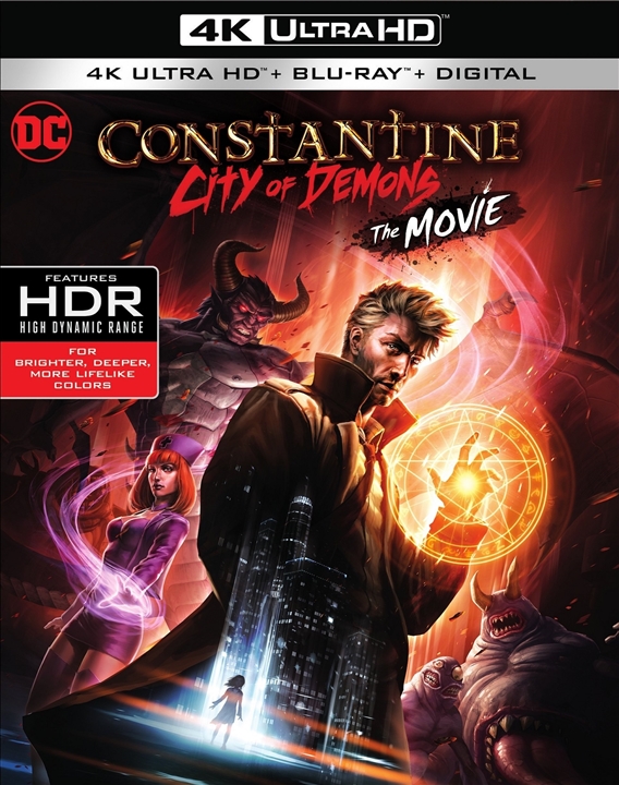 Constantine: City of Demons (2018) 4K Ultra HD Blu-ray