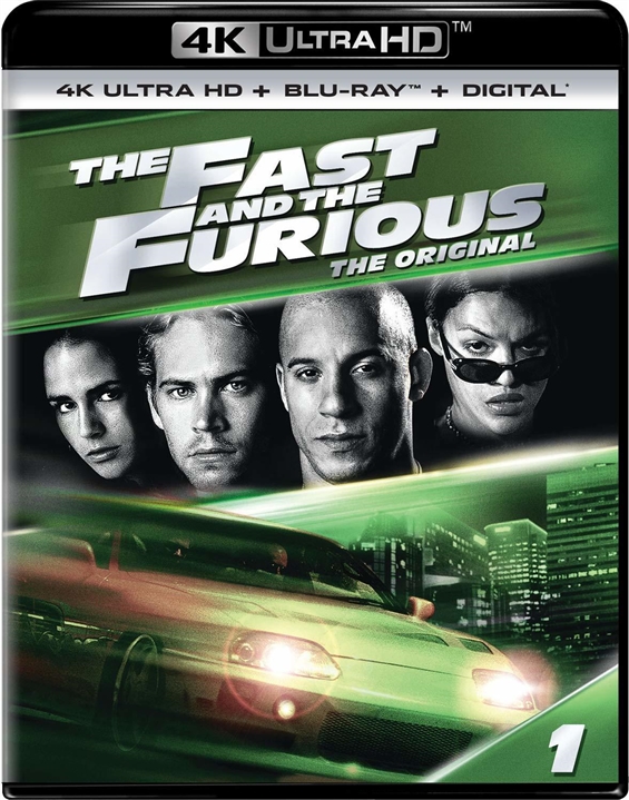 The Fast and the Furious 4K (2001) Ultra HD Blu-ray