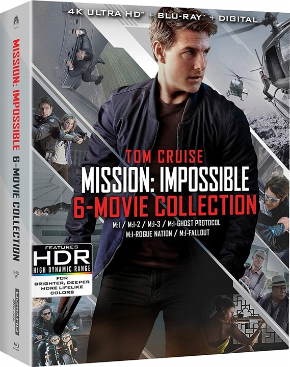 Mission: Impossible - 6 Movie Collection 4K Ultra HD Blu-ray