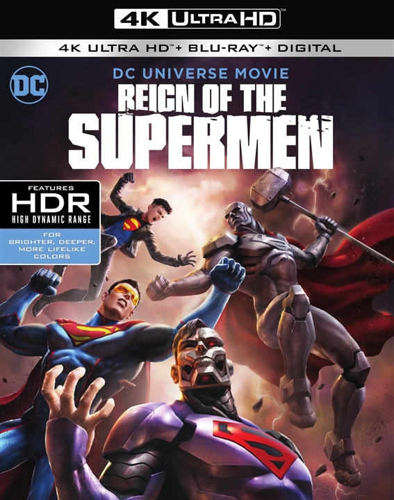 Reign of the Supermen 4K (2019) Ultra HD Blu-ray