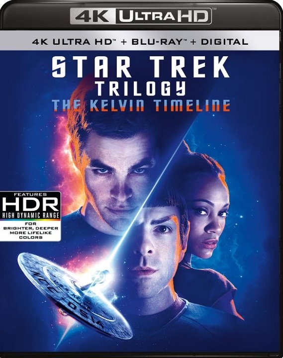 Star Trek Trilogy (The Kelvin Timeline)(4K Ultra HD Blu-ray)