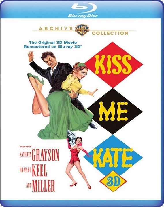 Kiss Me Kate 3D (Blu-ray)(Region Free)
