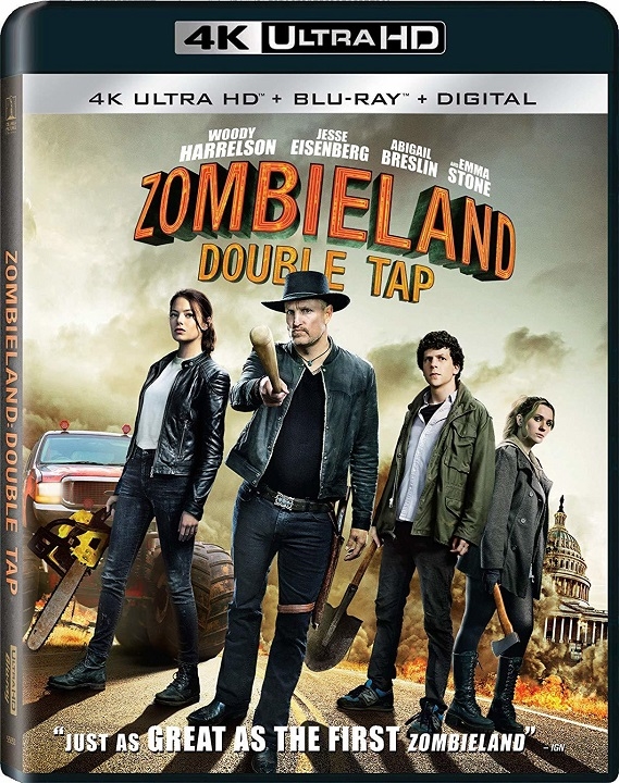 Zombieland 2: Double Tap in 4K Ultra HD Blu-ray