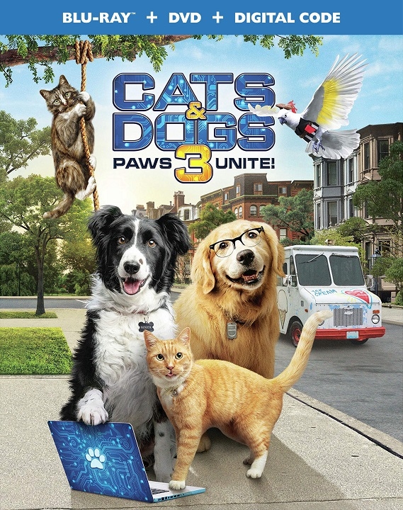 Cats & Dogs 3 Paws Unite Blu-ray