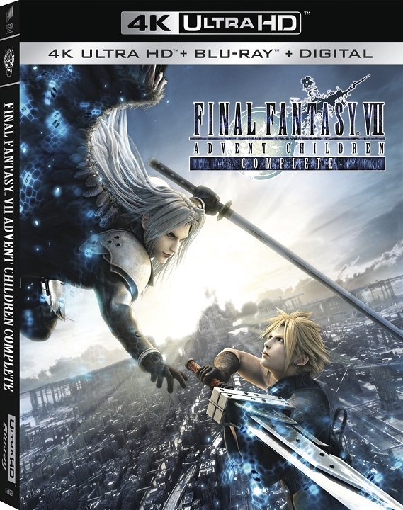 Final Fantasy VII: Advent Children Complete in 4K Ultra HD Blu-ray at HD MOVIE SOURCE