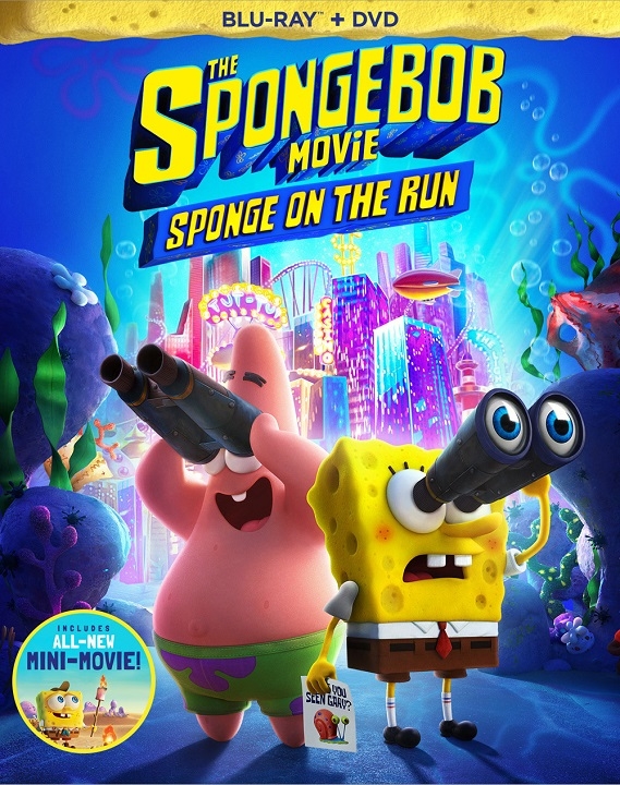 The SpongeBob Movie Sponge on the Run Blu-ray
