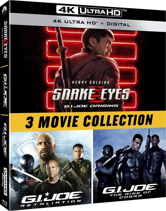 G.I. Joe 3 Movie Collection in 4K Ultra HD Blu-ray at HD MOVIE SOURCE