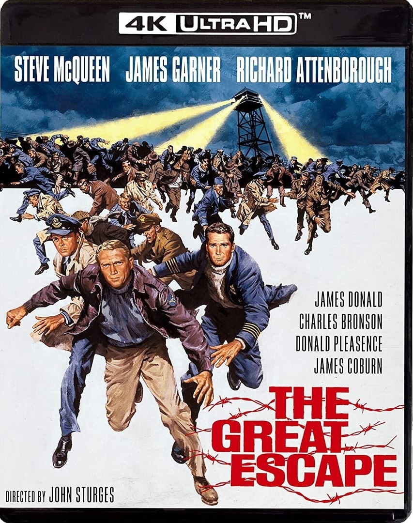 The Great Escape in 4K Ultra HD Blu-ray at HD MOVIE SOURCE