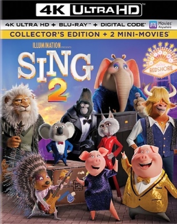 Sing 2 in 4K Ultra HD Blu-ray at HD MOVIE SOURCE