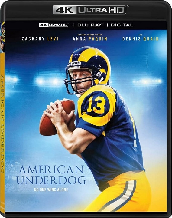 American Underdog in 4K Ultra HD Blu-ray at HD MOVIE SOURCE
