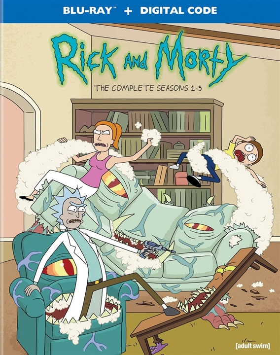 Rick and Morty The Complete Seasons 1-5 Blu-ray
