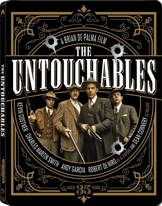 The Untouchables SteelBook in 4K Ultra HD Blu-ray at HD MOVIE SOURCE