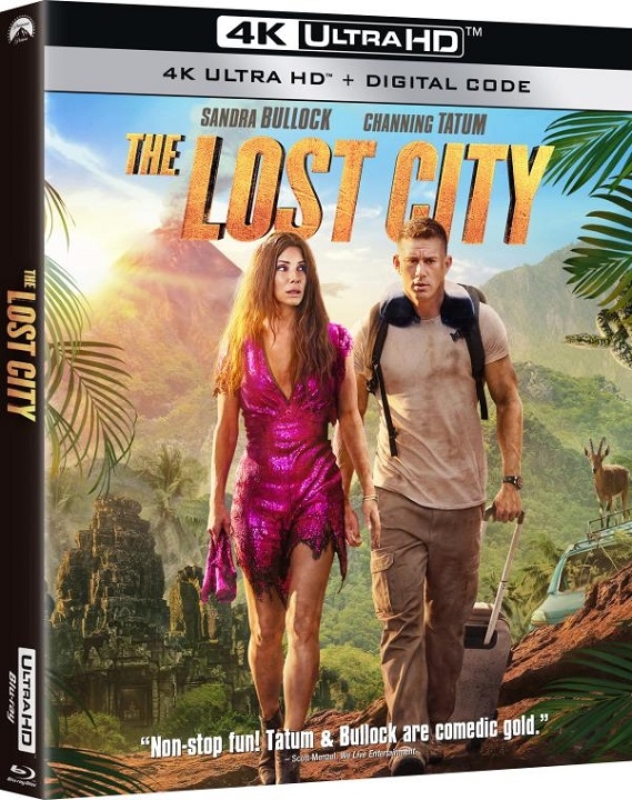 The Lost City in 4K Ultra HD Blu-ray at HD MOVIE SOURCE