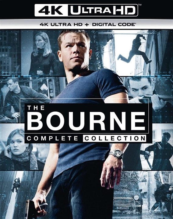 Bourne Complete Collection in 4K Ultra HD Blu-ray at HD MOVIE SOURCE