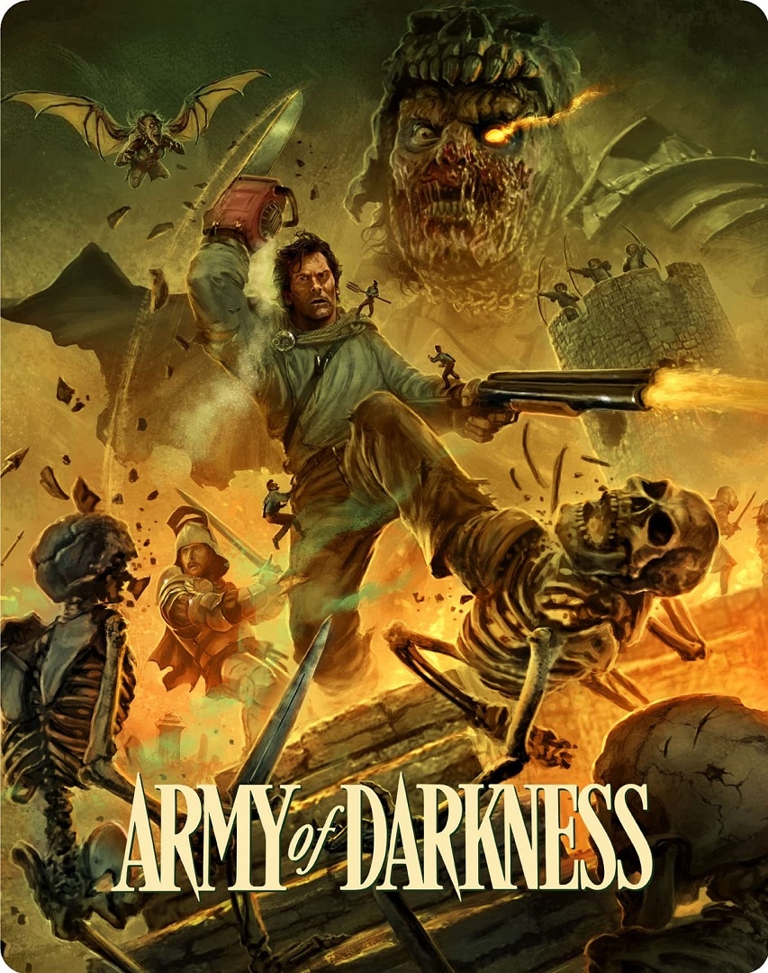 Army of Darkness SteelBook in 4K Ultra HD Blu-ray at HD MOVIE SOURCE