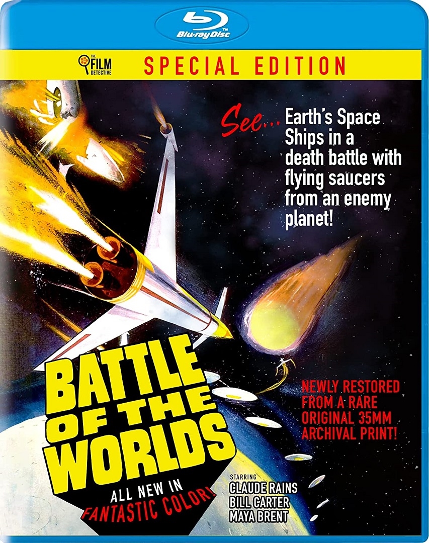 Battle of the Worlds The Film Detective Special Edition Blu-ray