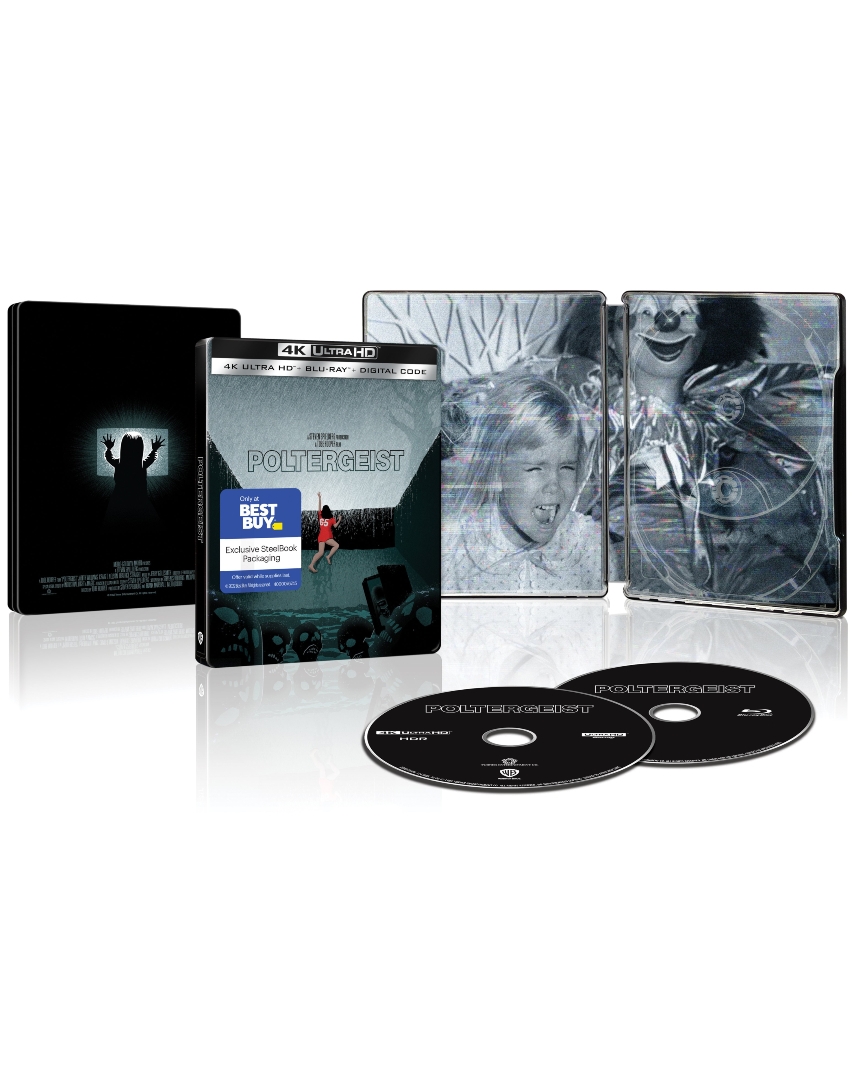 Poltergeist SteelBook in 4K Ultra HD Blu-ray at HD MOVIE SOURCE