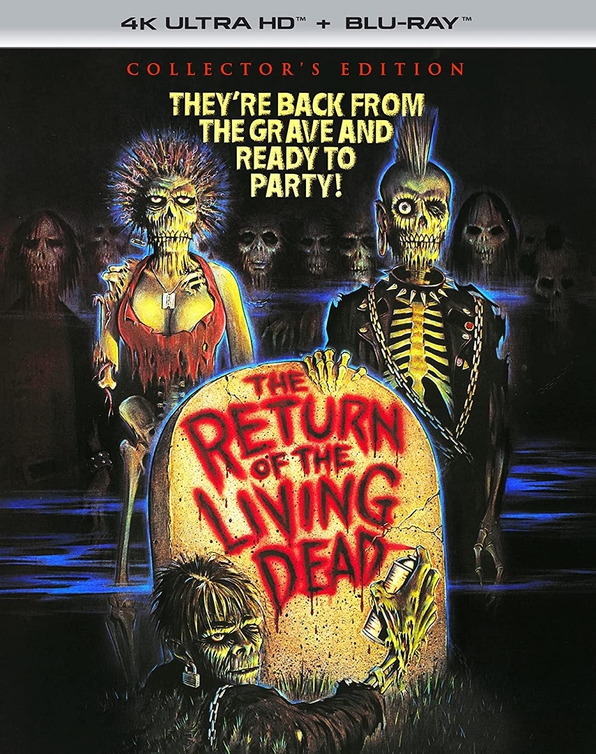 The Return of the Living Dead in 4K Ultra HD Blu-ray at HD MOVIE SOURCE