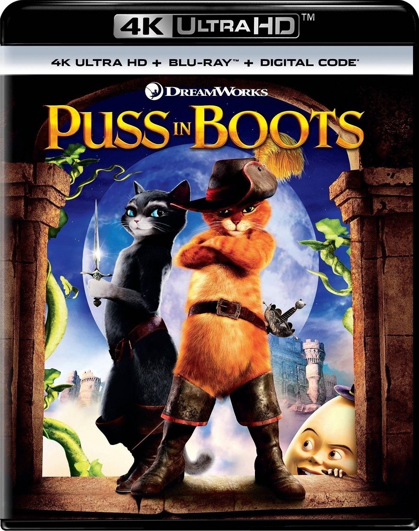 Puss in Boots in 4K Ultra HD Blu-ray at HD MOVIE SOURCE