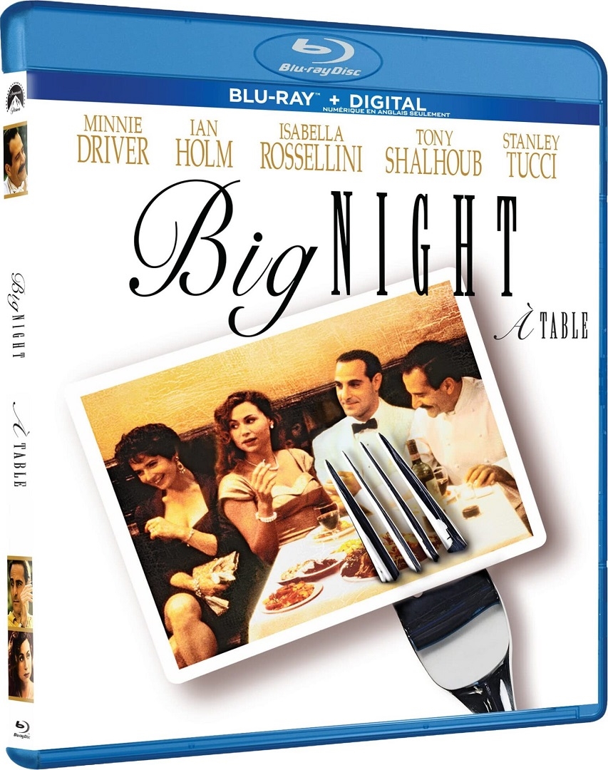 Big Night Blu-ray