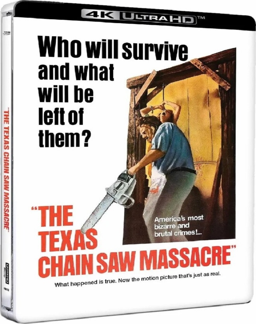 The Texas Chain Saw Massacre 1974 SteelBook in 4K Ultra HD Blu-ray at HD MOVIE SOURCE