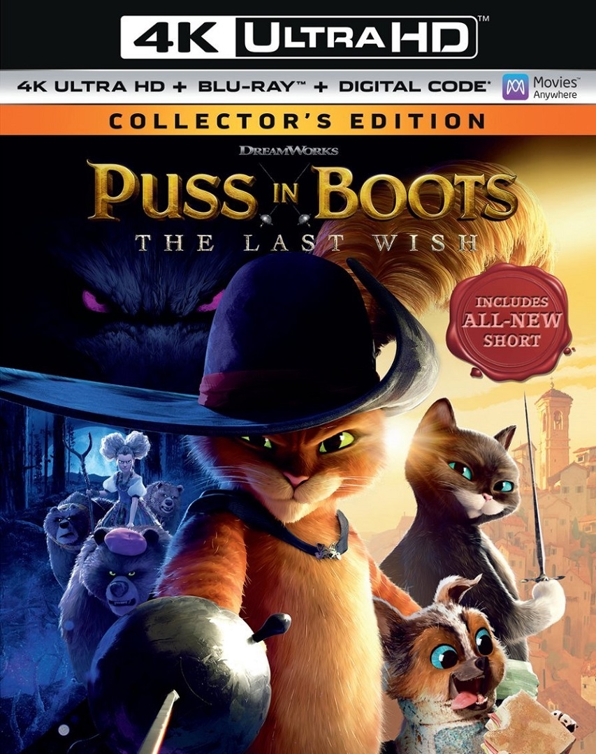 Puss in Boots The Last Wish in 4K Ultra HD Blu-ray at HD MOVIE SOURCE