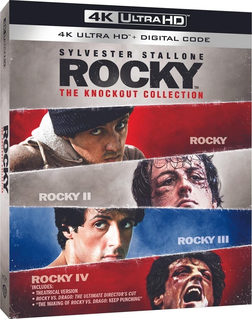 Rocky The Knockout Collection in 4K Ultra HD Blu-ray at HD MOVIE SOURCE