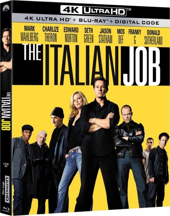 The Italian Job 2003 in 4K Ultra HD Blu-ray at HD MOVIE SOURCE