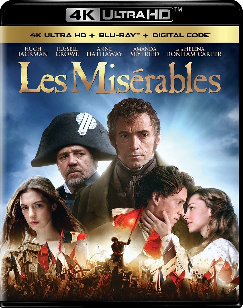 Les Miserables 2012 in 4K Ultra HD Blu-ray at HD MOVIE SOURCE