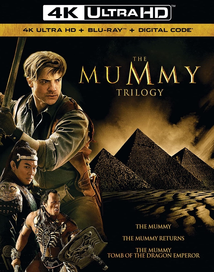 The Mummy Trilogy in 4K Ultra HD Blu-ray at HD MOVIE SOURCE