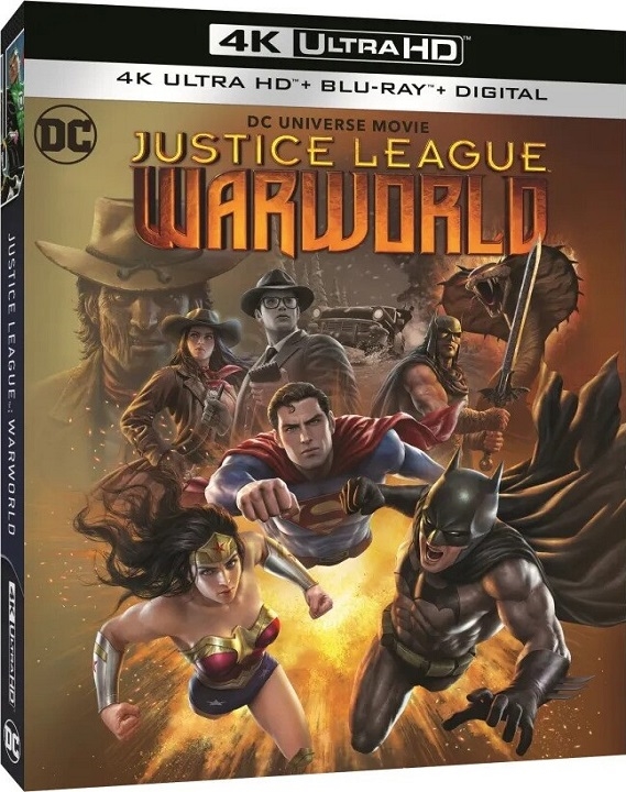 Justice League Warworld in 4K Ultra HD Blu-ray at HD MOVIE SOURCE