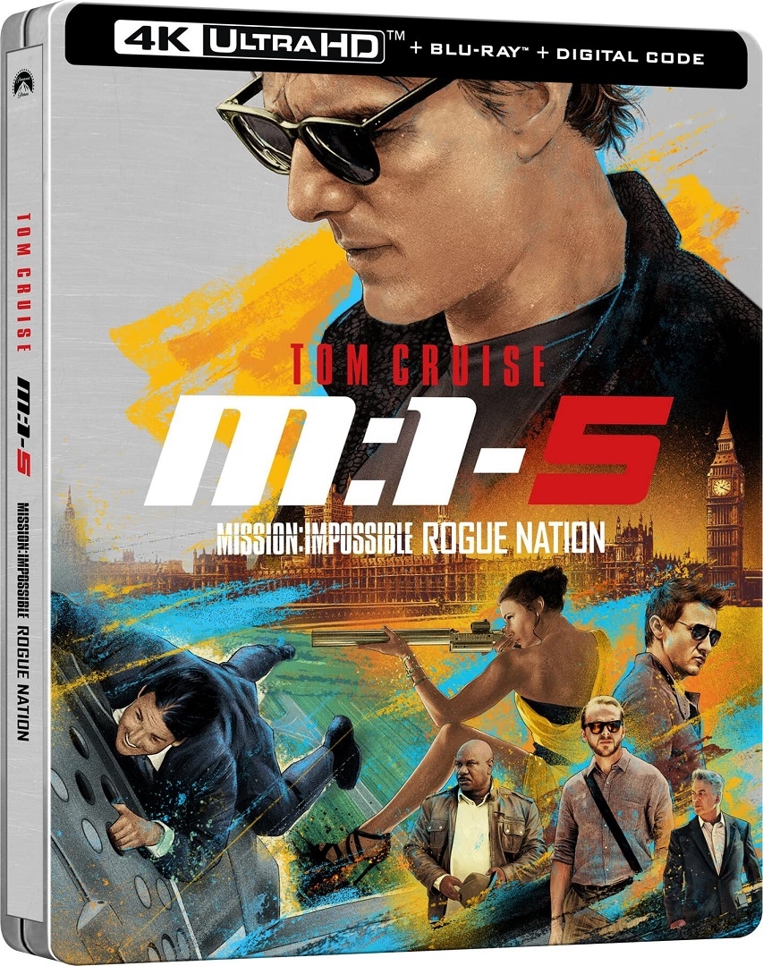 Mission Impossible 5 SteelBook in 4K Ultra HD Blu-ray at HD MOVIE SOURCE